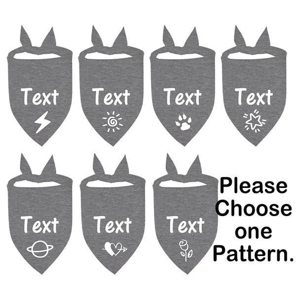 Personalised Pet Name Bandana