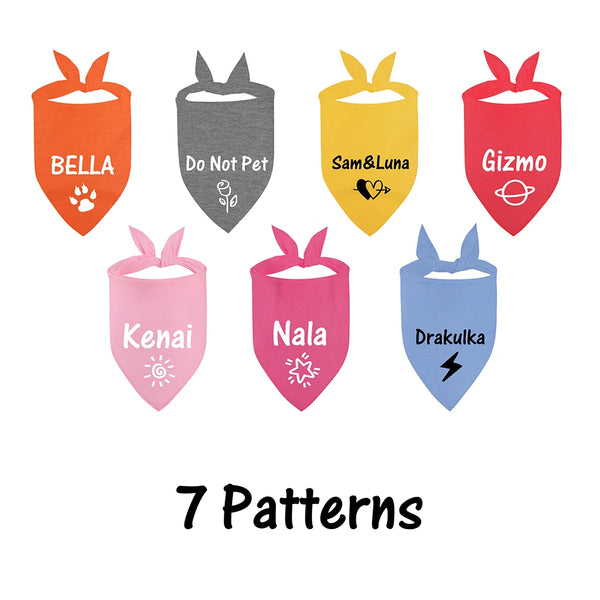 Personalised Pet Name Bandana