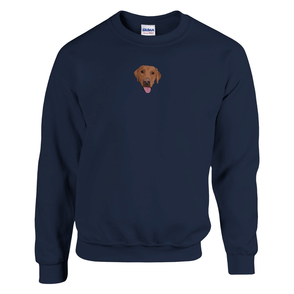 Embroidered Pet Portrait Sweatshirt