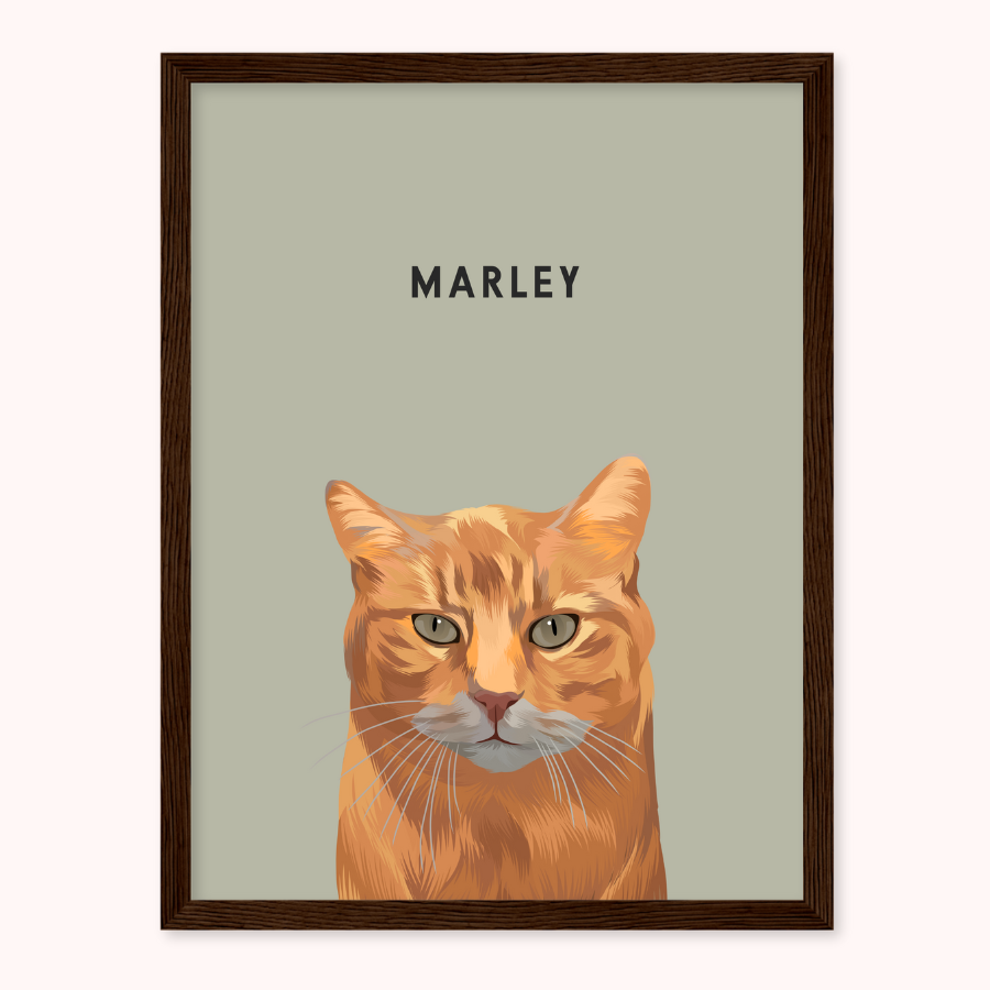 Personalised Solo Pet Portrait