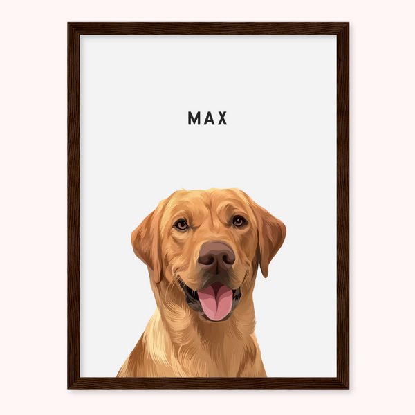 Personalised Solo Pet Portrait