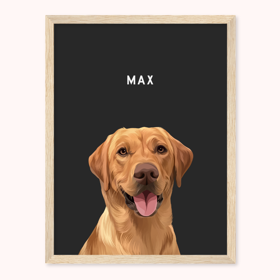 Personalised Solo Pet Portrait