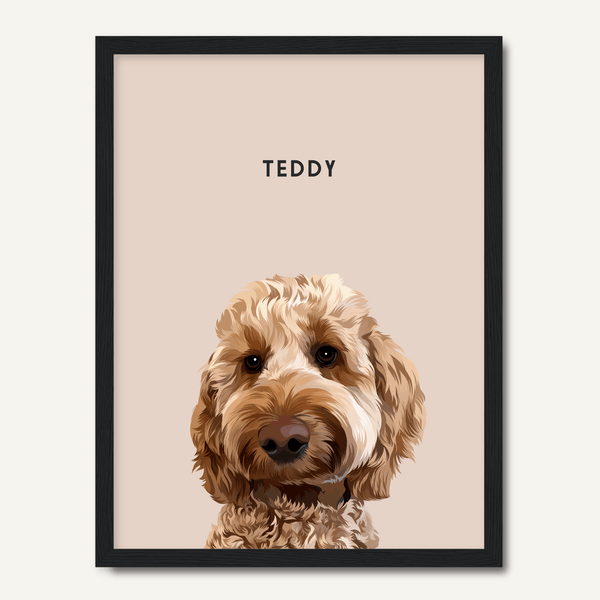 Personalised One Pet Portrait