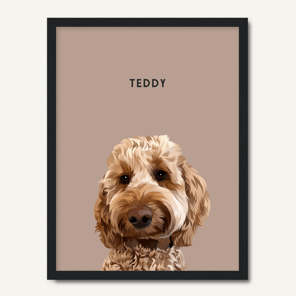 Personalised One Pet Portrait