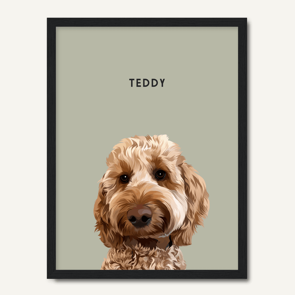 Personalised One Pet Portrait