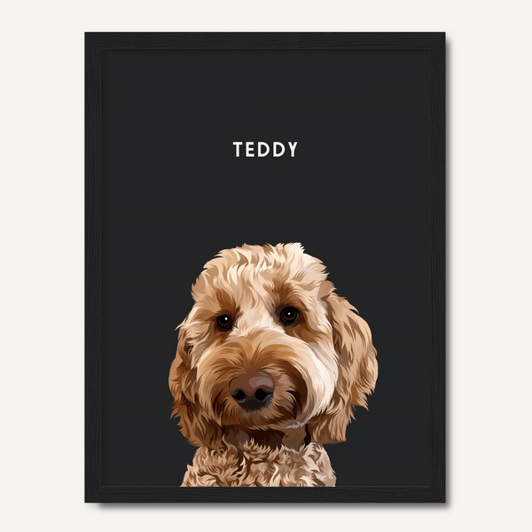 Personalised One Pet Portrait