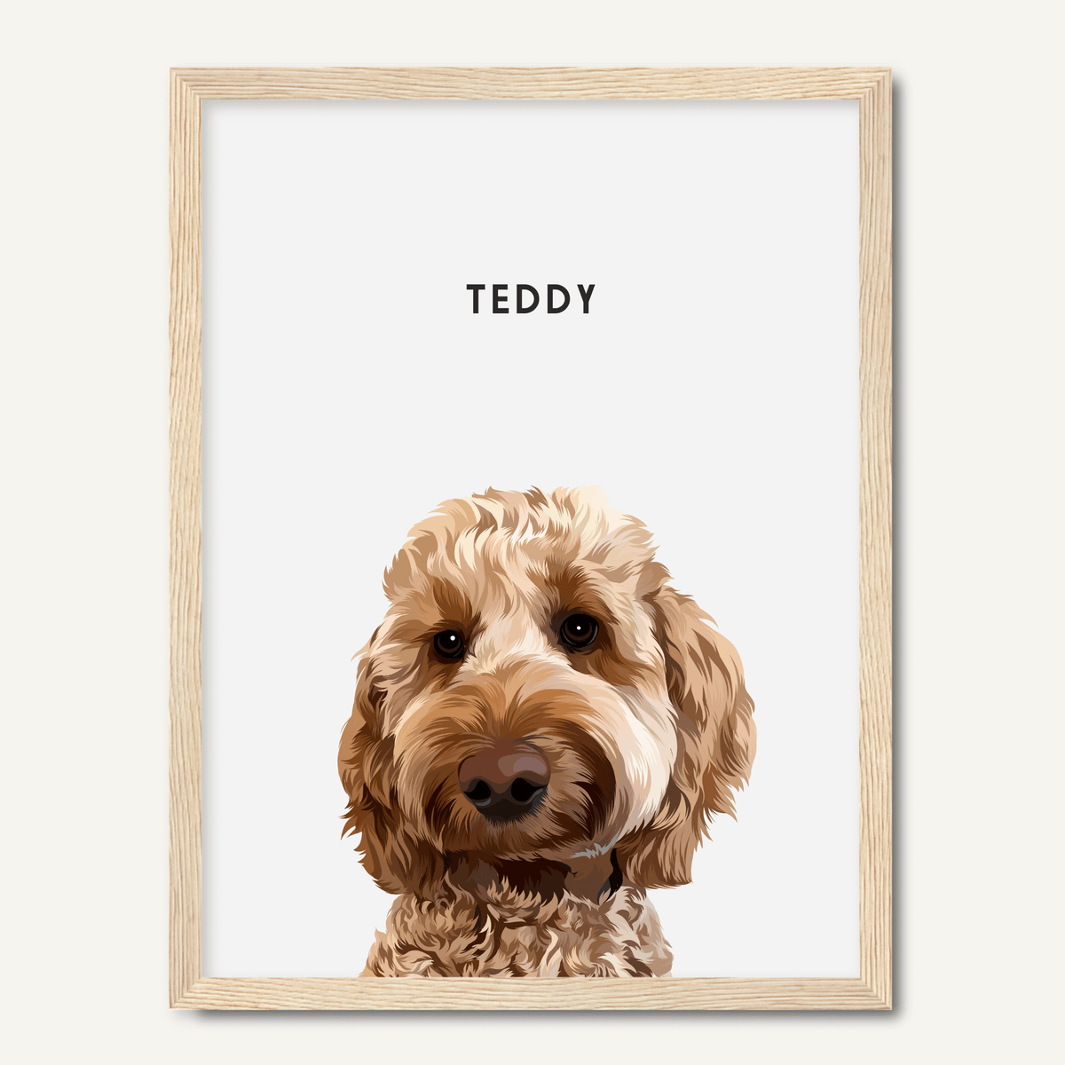 Personalised One Pet Portrait