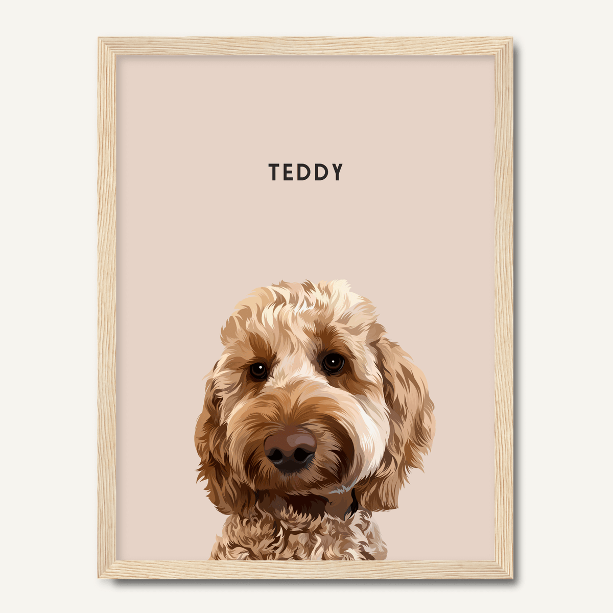 Personalised One Pet Portrait