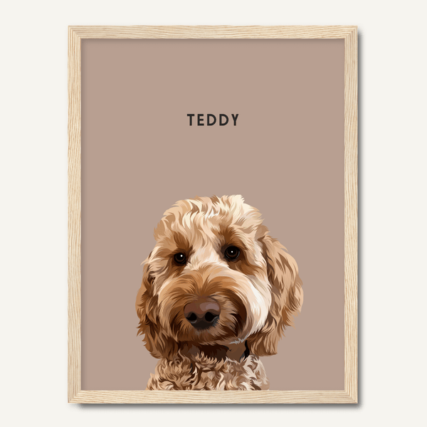 Personalised One Pet Portrait