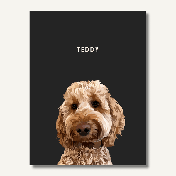 Personalised One Pet Portrait