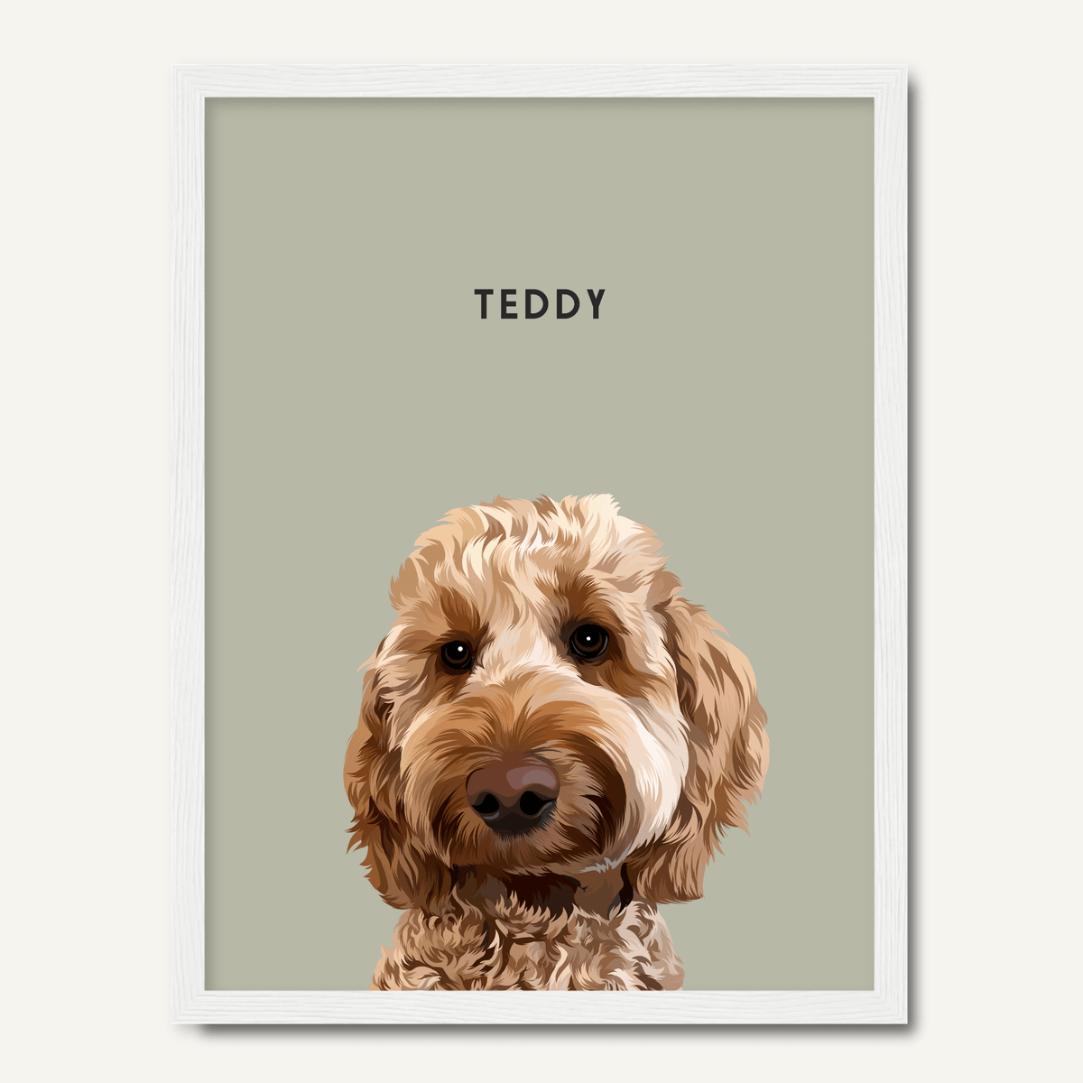 Personalised One Pet Portrait