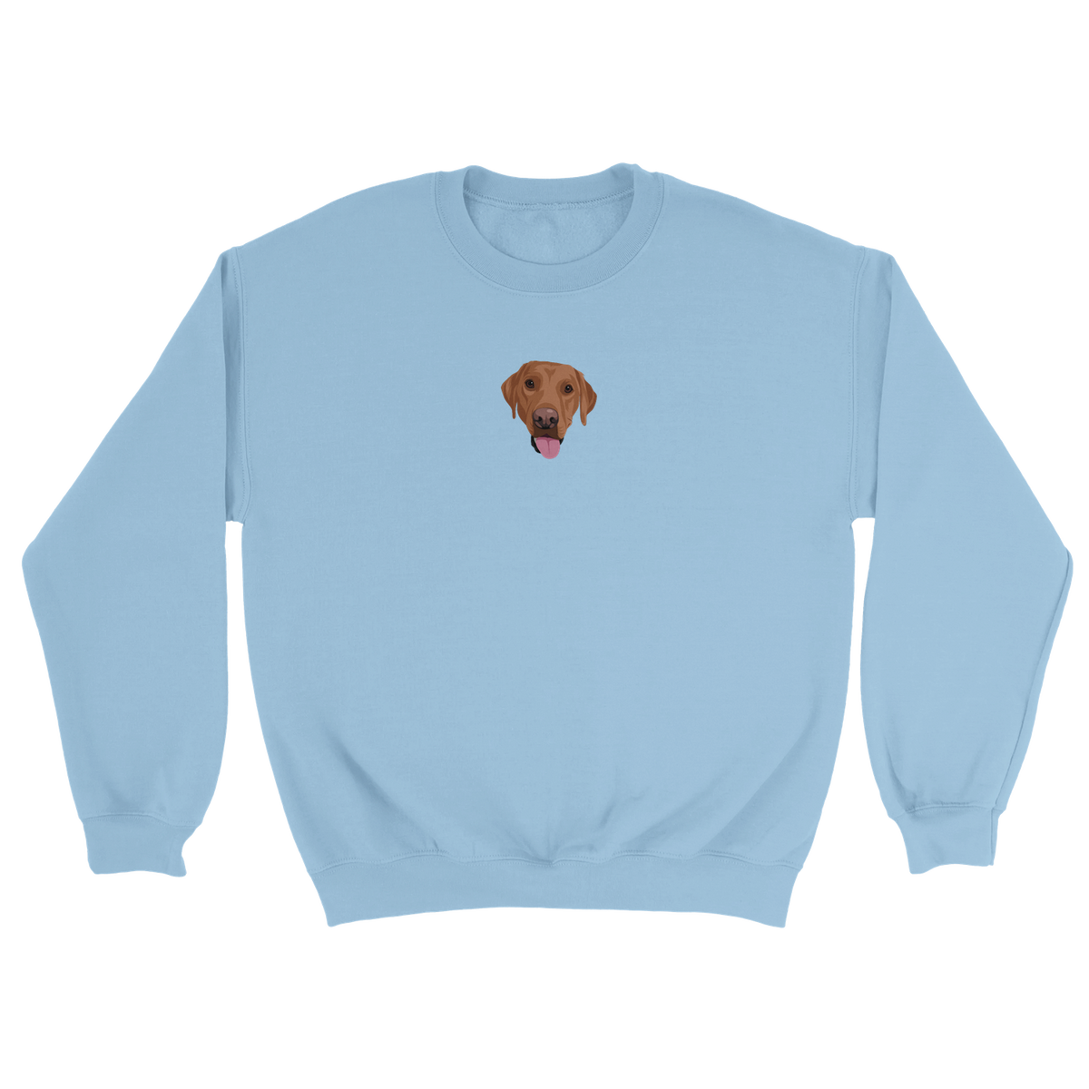 Embroidered Pet Portrait Sweatshirt