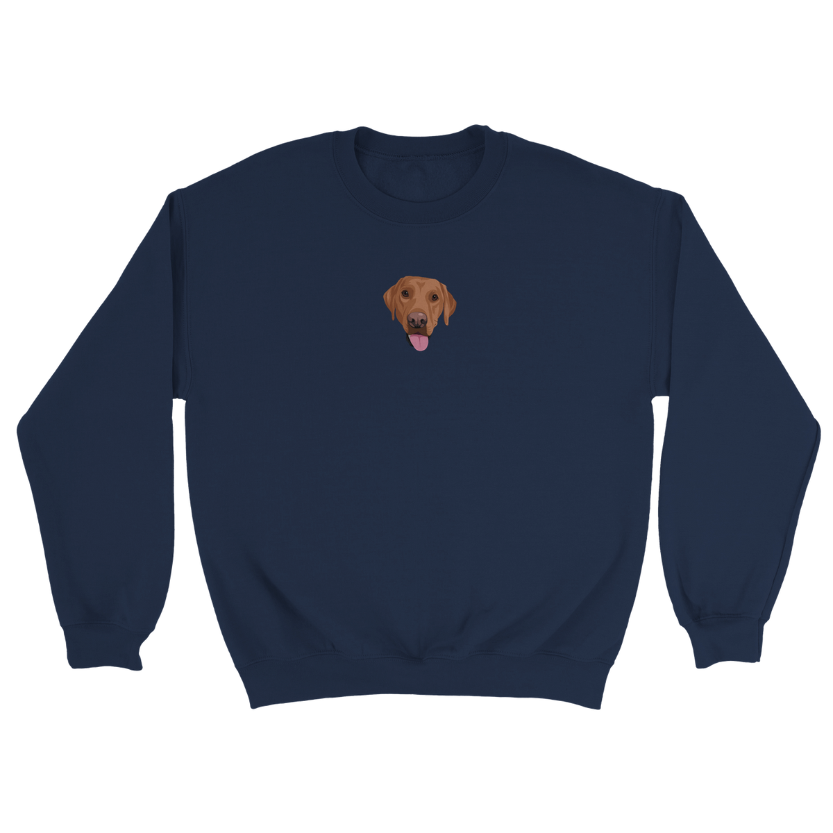 Embroidered Pet Portrait Sweatshirt