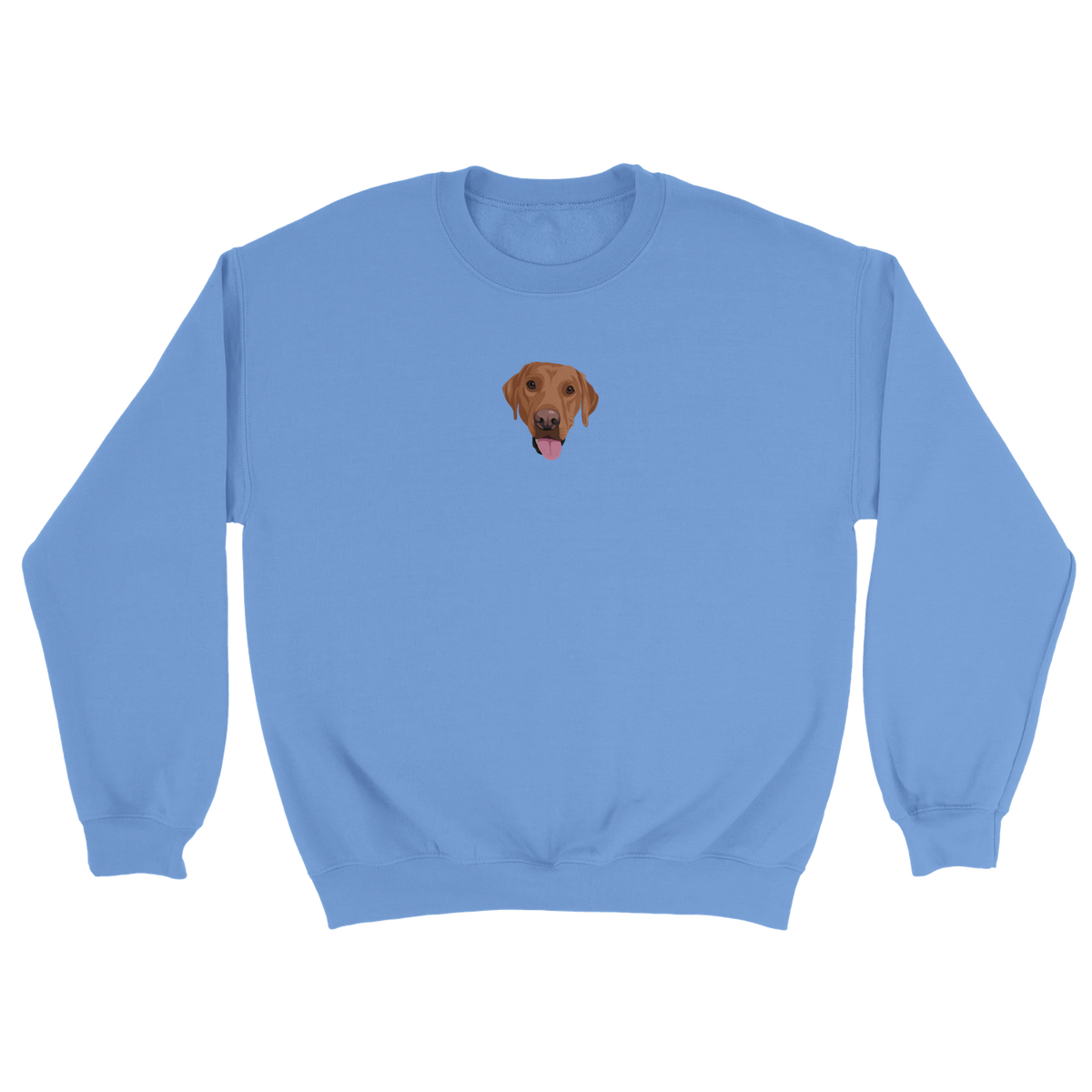 Embroidered Pet Portrait Sweatshirt