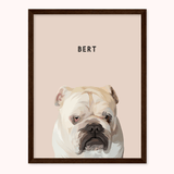 Personalised Solo Pet Portrait - Max & Marley